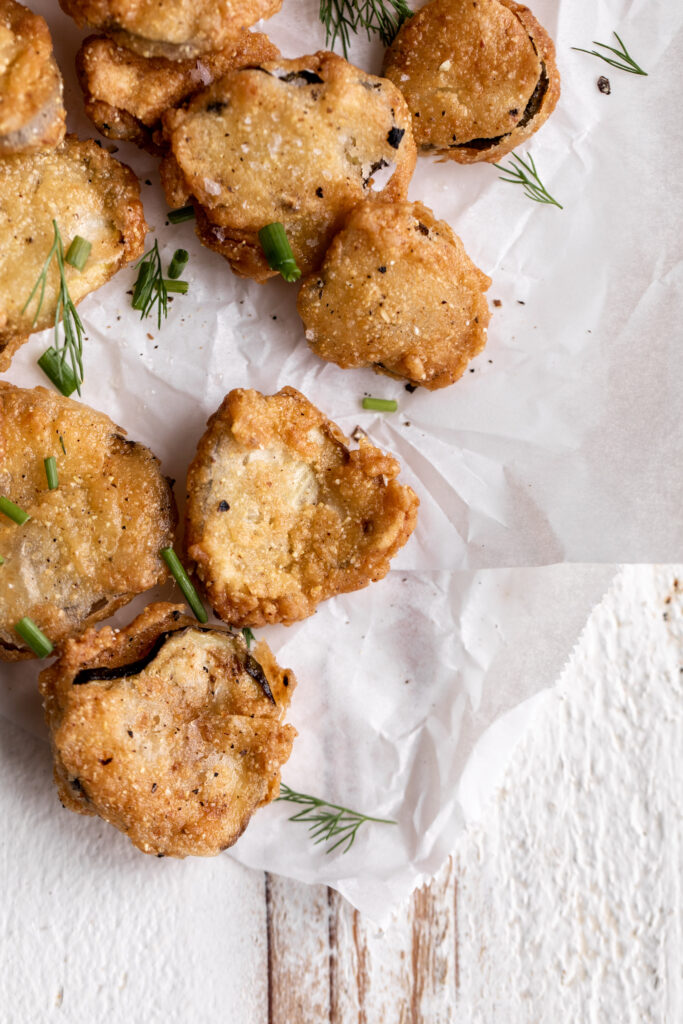 Fried Pickles with Herb Buttermilk Ranch
