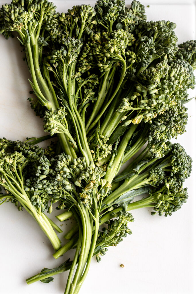 trimmed broccolini 
