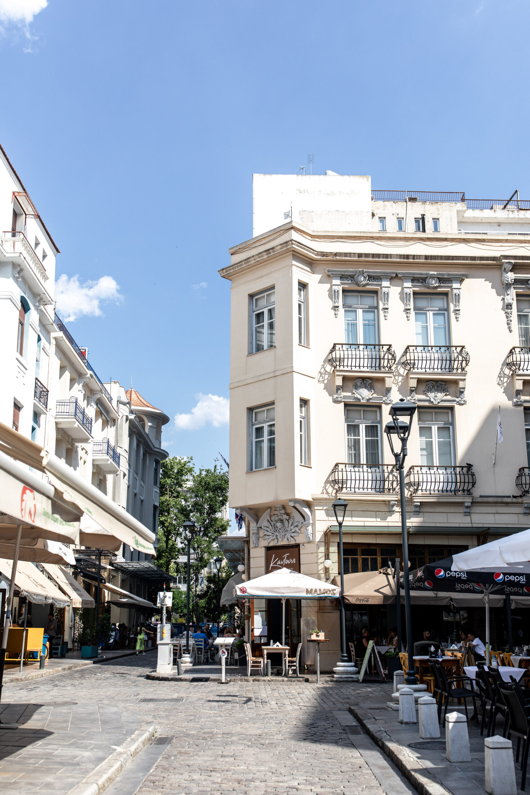 a photo of a building during our Week in Thessaloniki