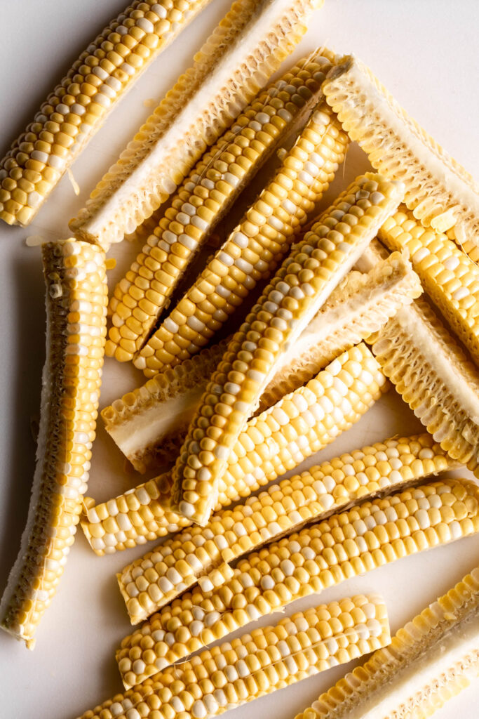 corn cobs for Corn Ribs