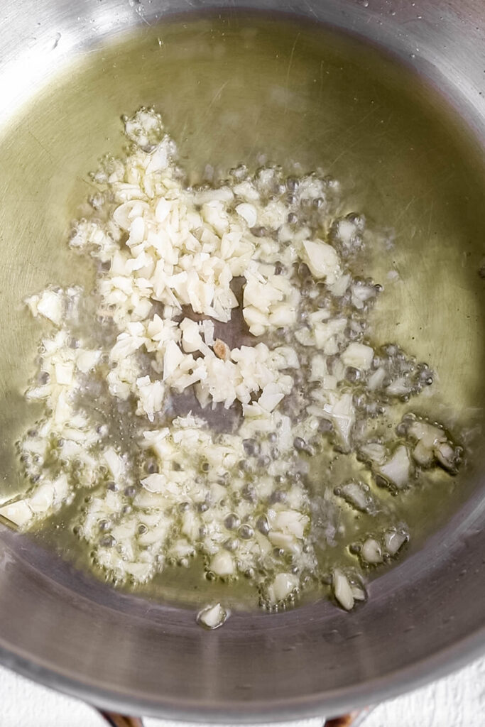 sautéed garlic