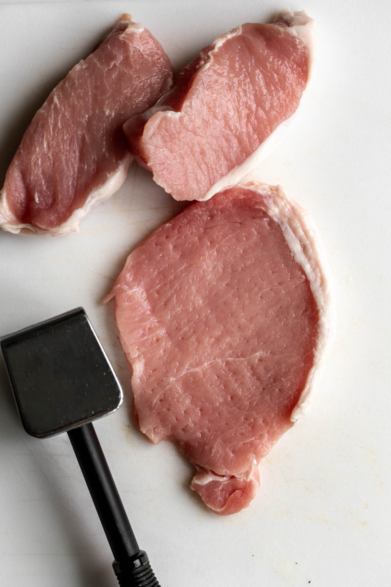 Pork Katsu Sandwich Cooking with Cocktail Rings