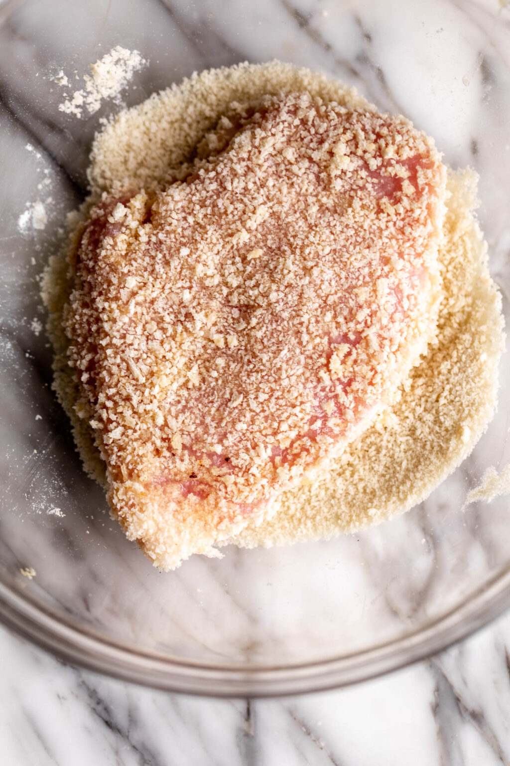Pork Katsu Sandwich Cooking with Cocktail Rings