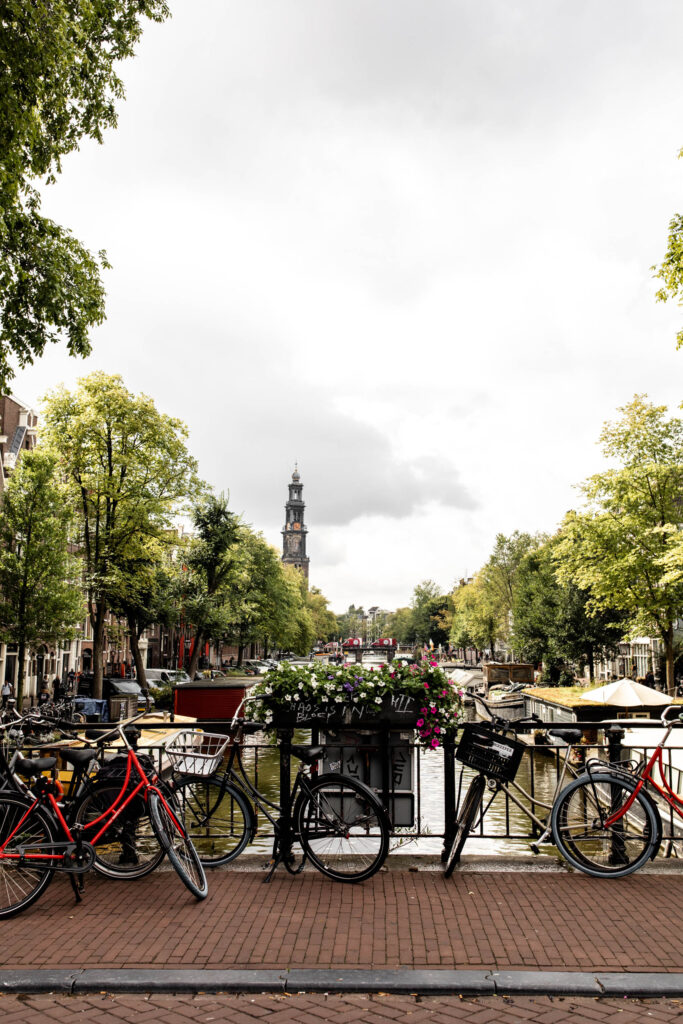 bikes in Amsterdam, Netherlands