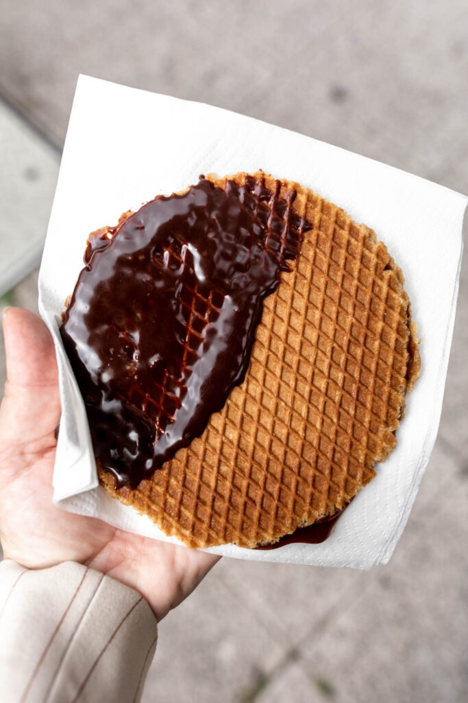 stroopwafels in Amsterdam, Netherlands