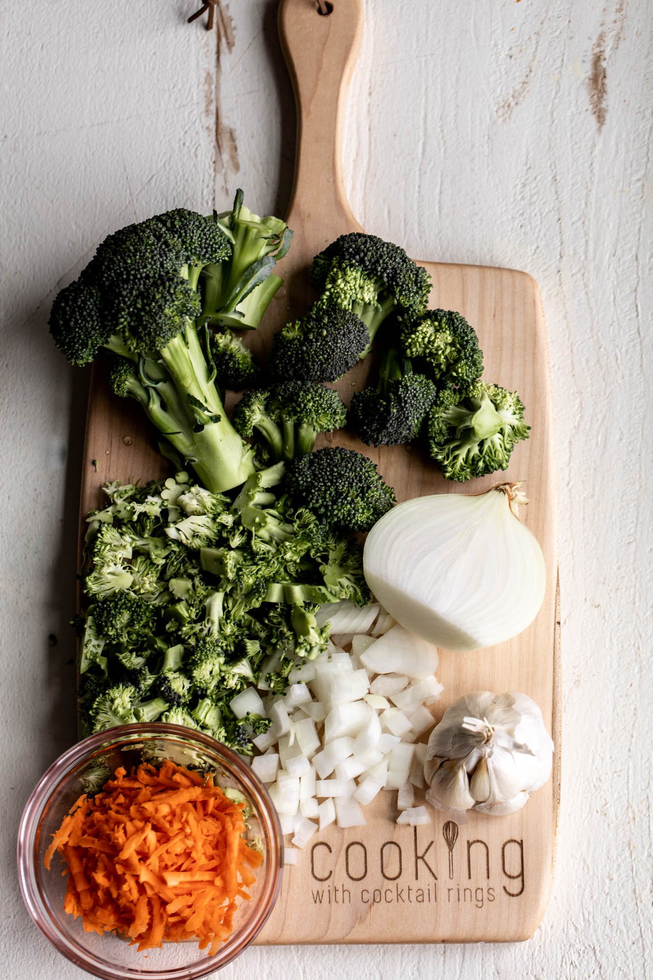 recipe for broccoli cheddar soup.