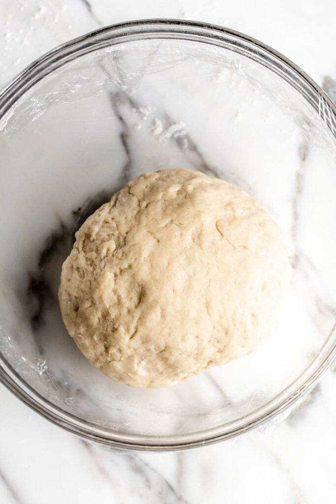 bulk rise of sweet roll dough