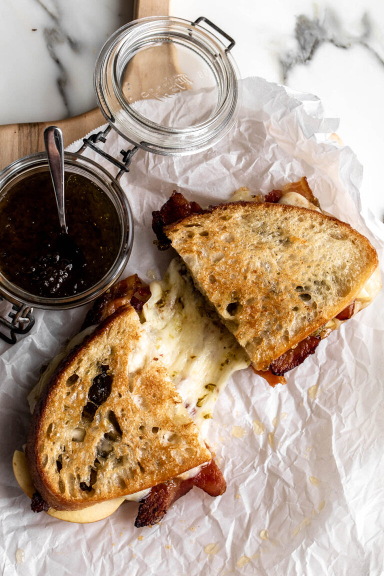 Spicy Grilled Cheese Cooking with Cocktail Rings
