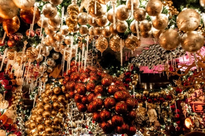 Rolf's christmas ornaments.