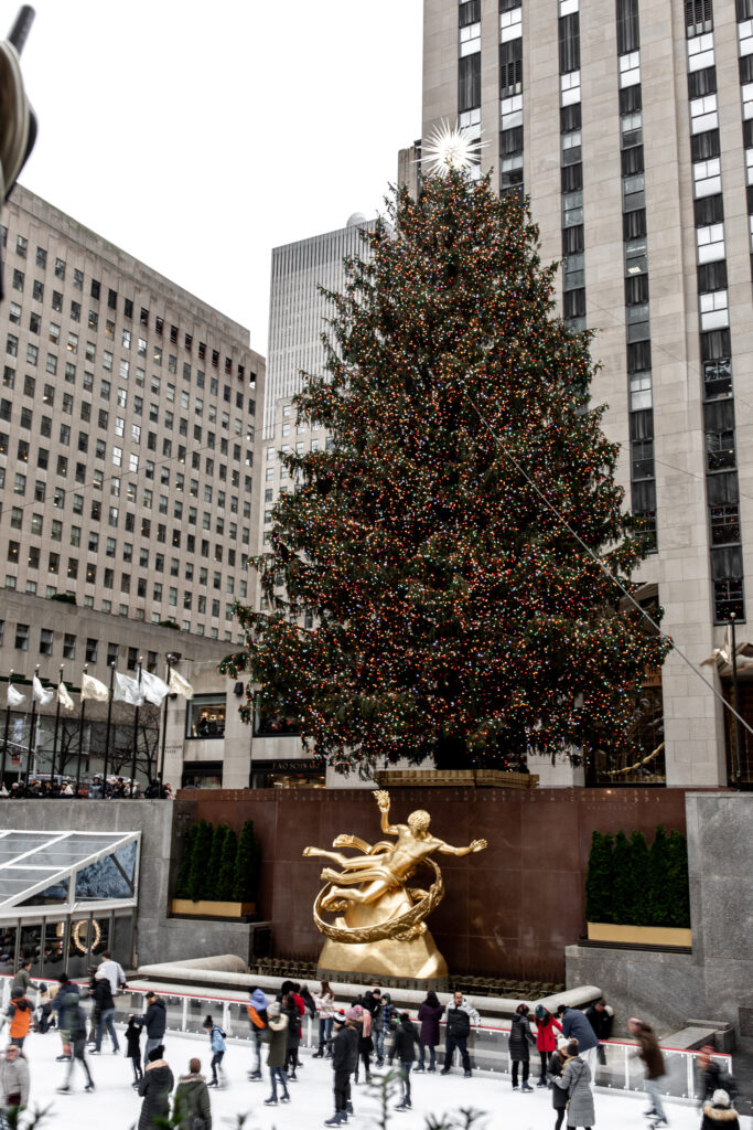 Christmas tree rockefeller center Christmas in NYC