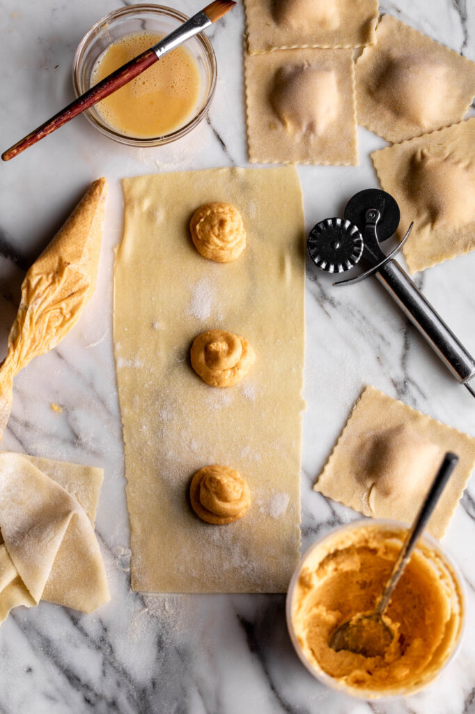 Ravioli Pasta Dough - Cooking with Cocktail Rings