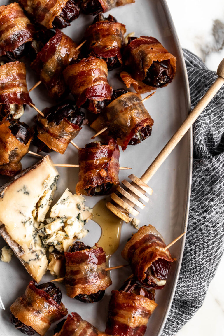 Bacon Wrapped Dates Recipe Cooking with Cocktail Rings