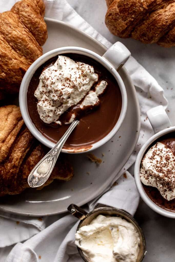 assembled French Hot Chocolate 