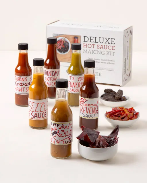 Make Your Own Hot Sauce Kit as part of holiday gift guide 2022