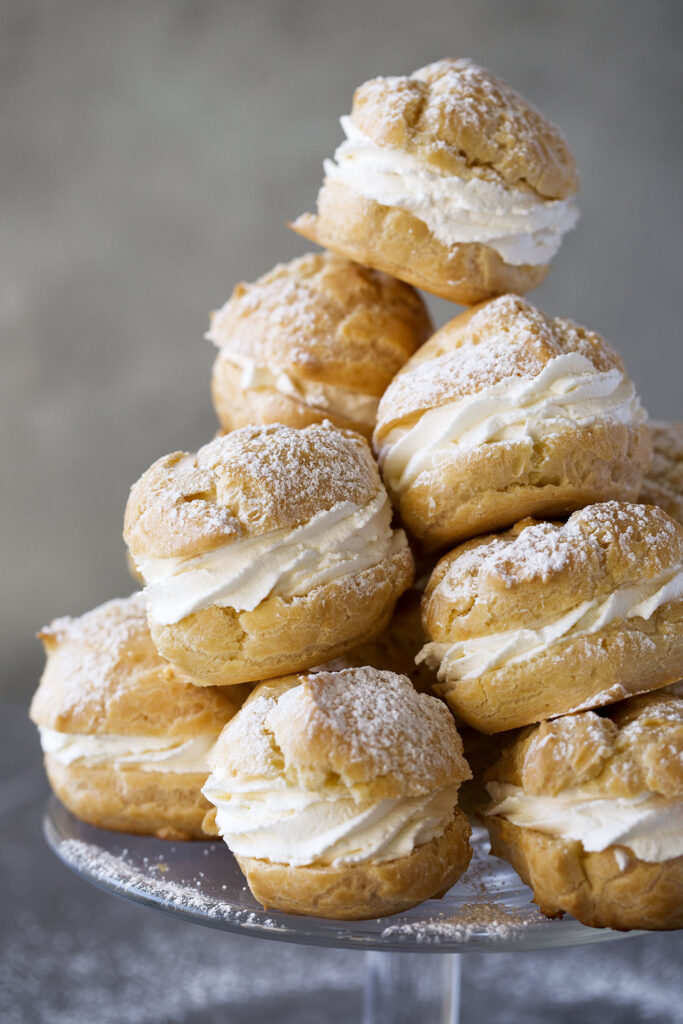 Cream puffs for feast of the seven fishes