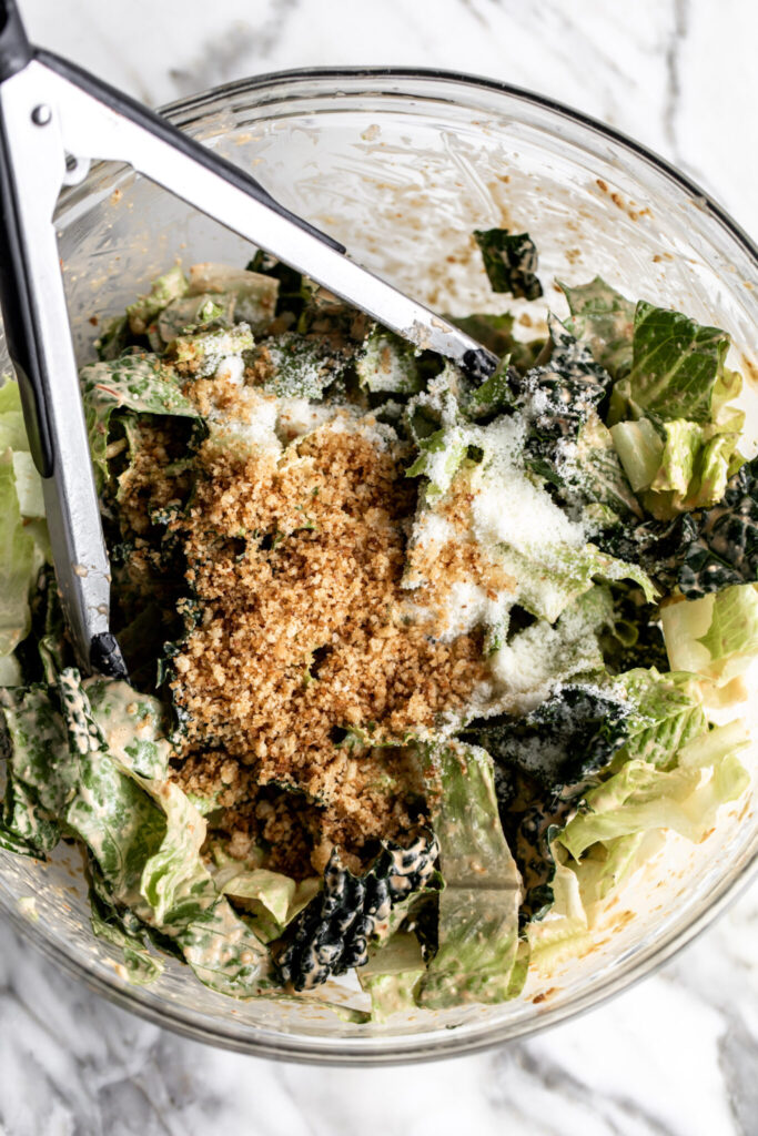 Spicy Caesar Salad