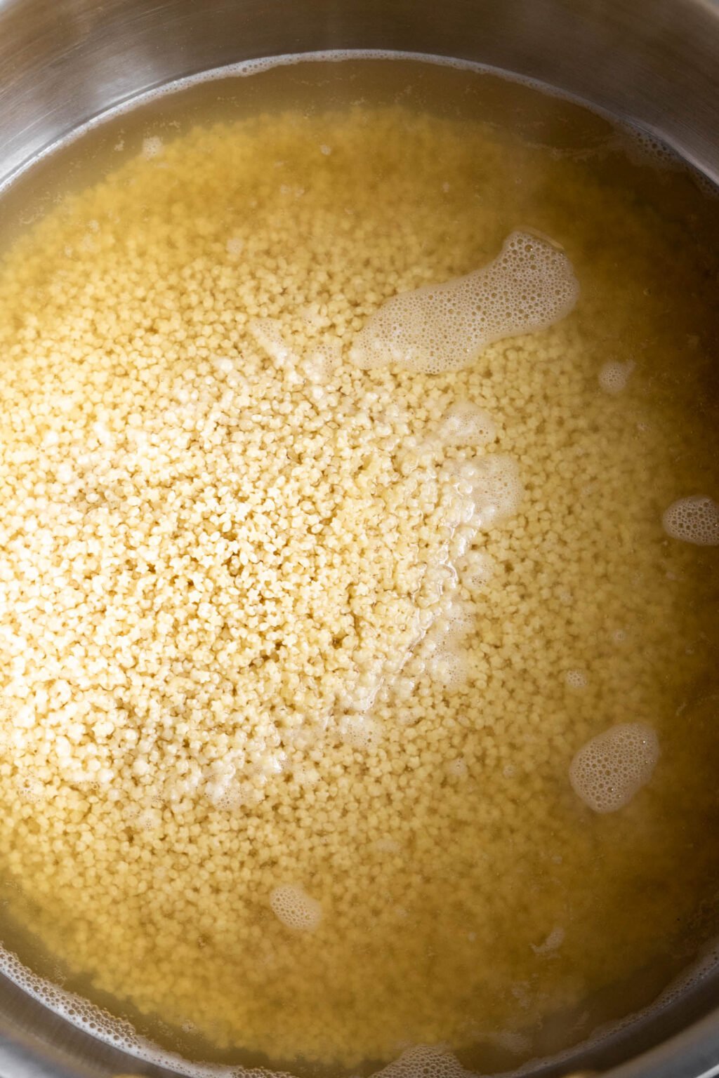 Pastina Recipe Cooking with Cocktail Rings