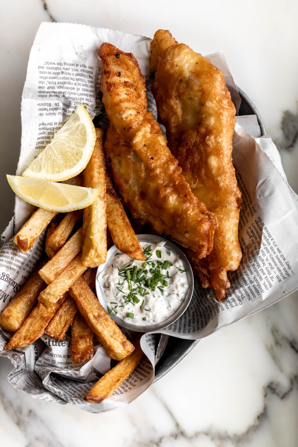 Fish and Chips Recipe - Cooking with Cocktail Rings