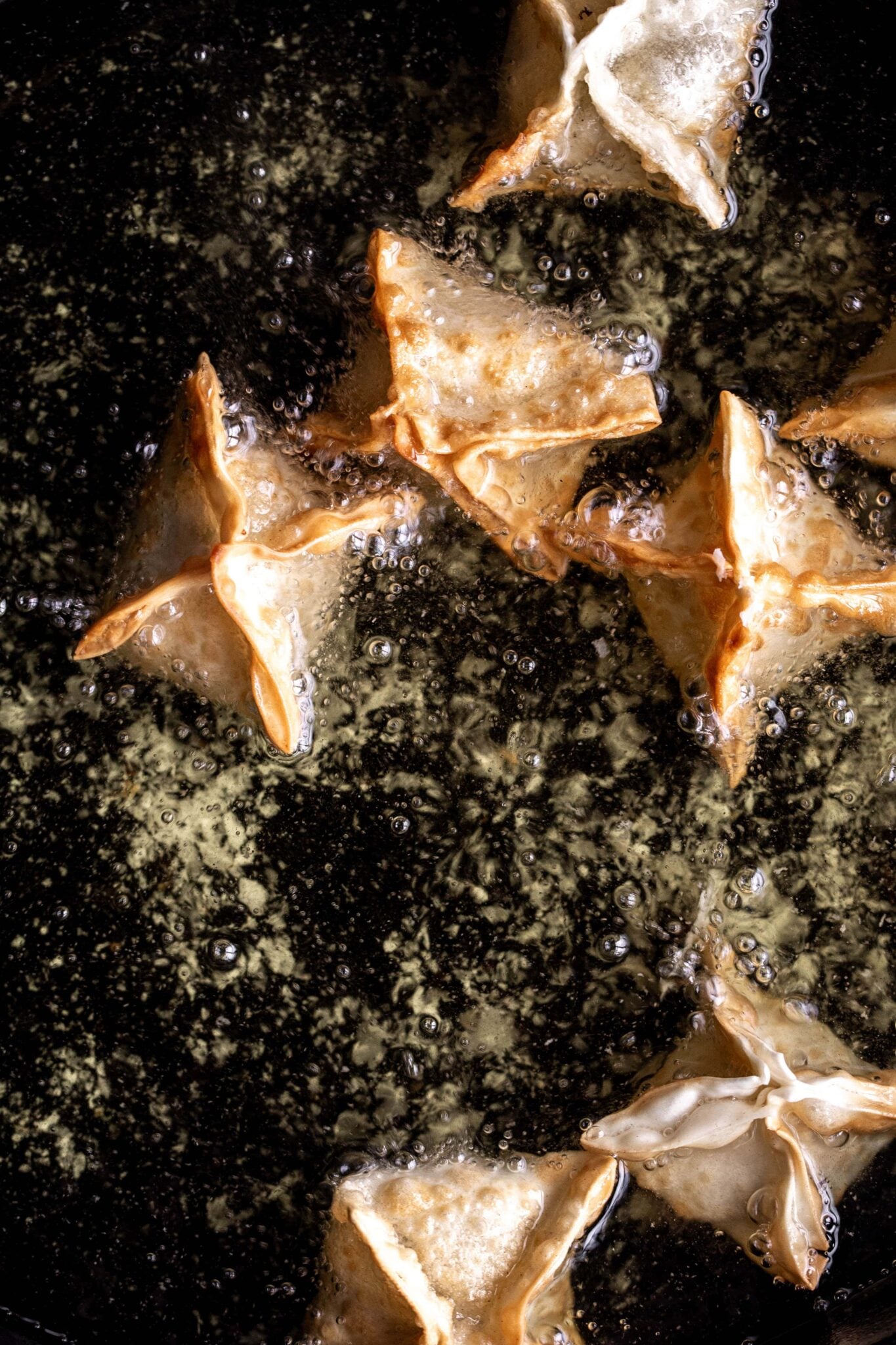 Crab Rangoons with Orange Sweet Chili Sauce - Cooking with Cocktail Rings