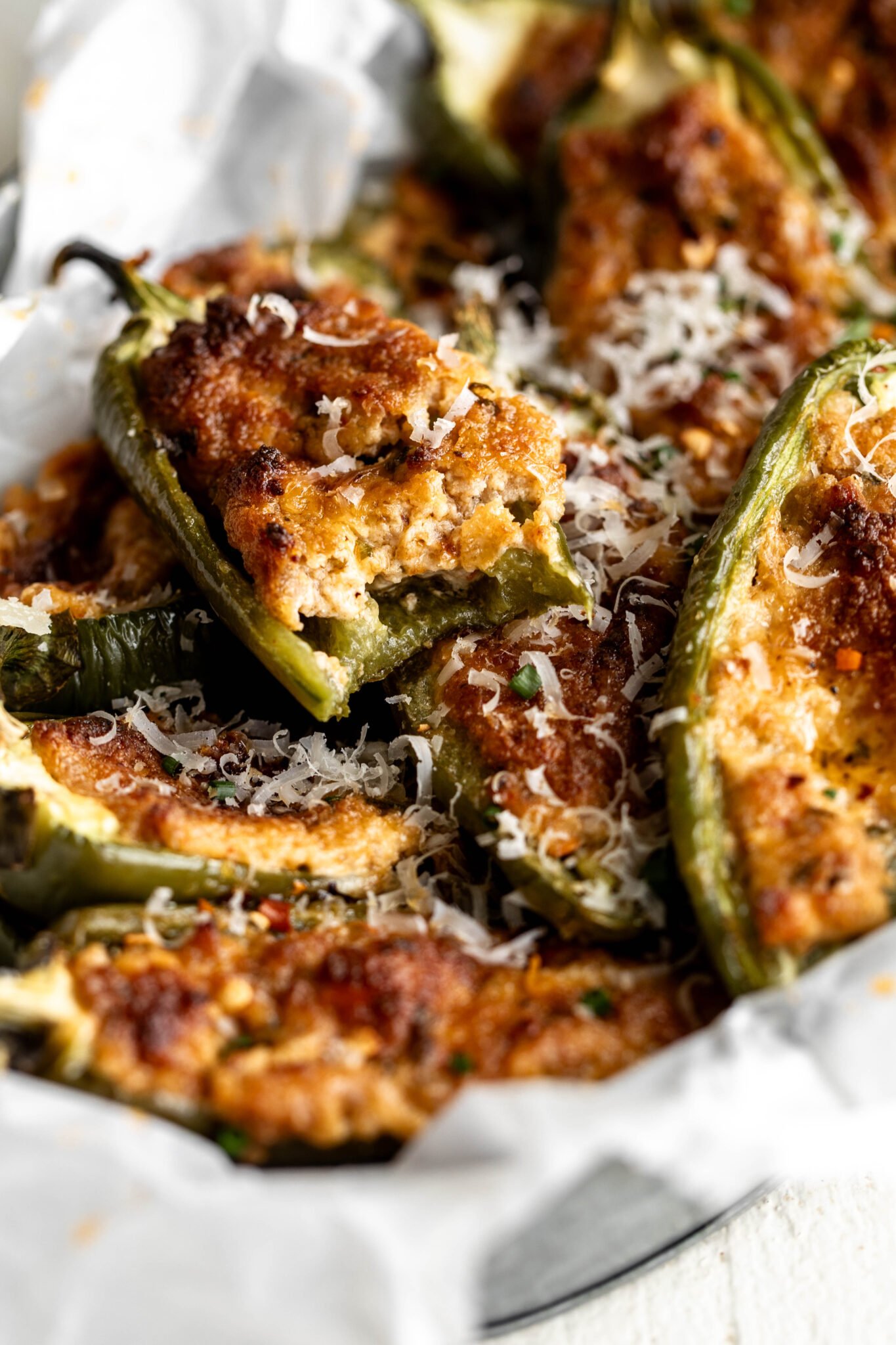 Spicy Sausage Jalapeño Poppers Cooking with Cocktail Rings