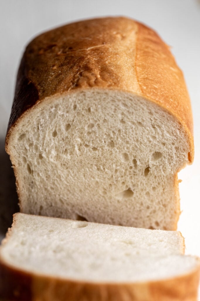sliced bread for Bacon Turkey Garden Sandwich.