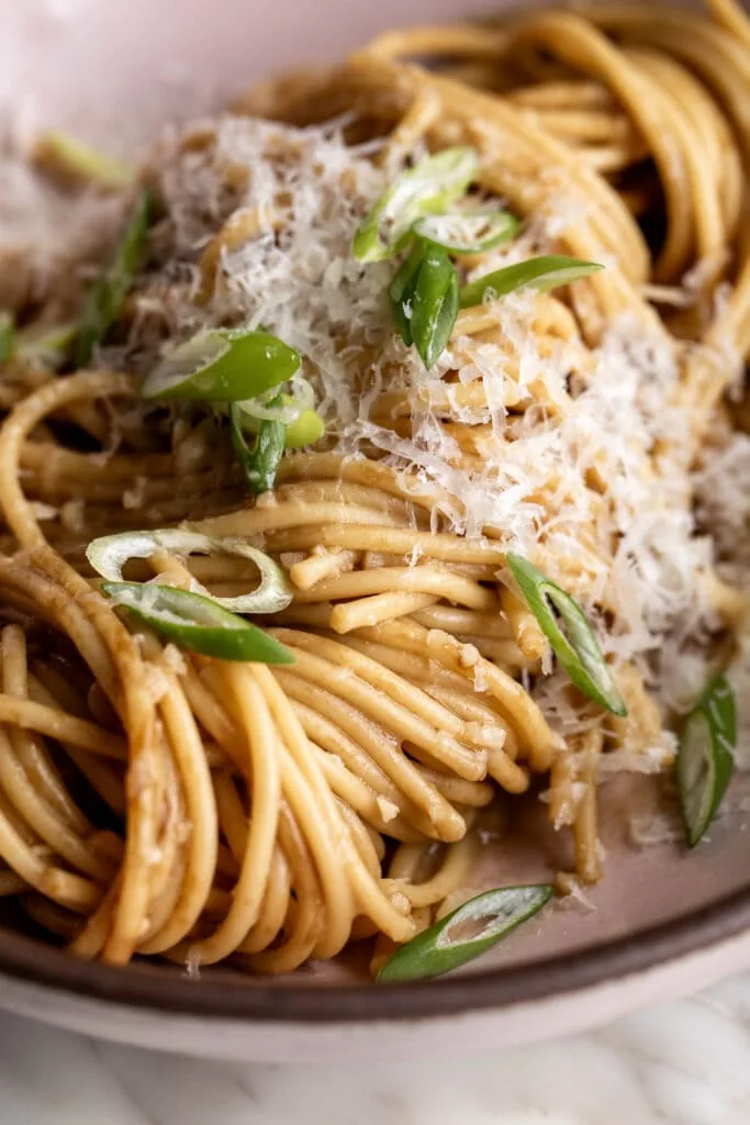San Francisco style Vietnamese garlic noodles.