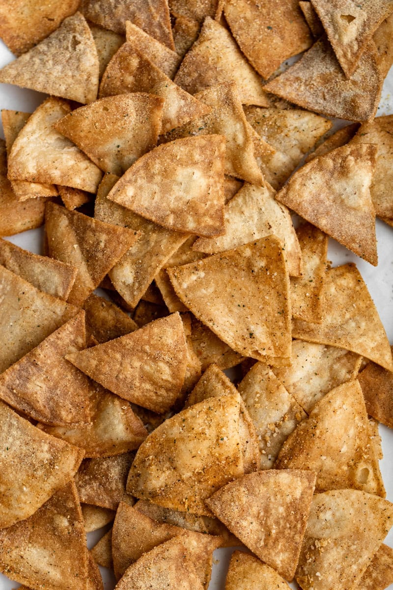 Cool Ranch Doritos chips at Home.