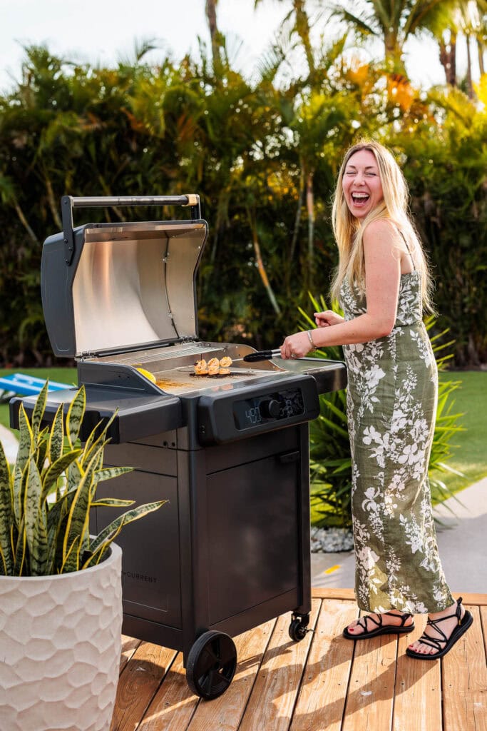 miami retreat current grills shrimp