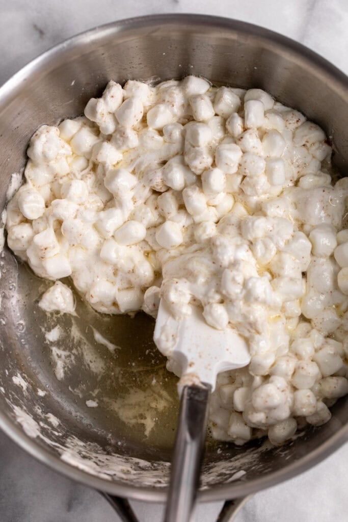 brown butter with marshmallows.