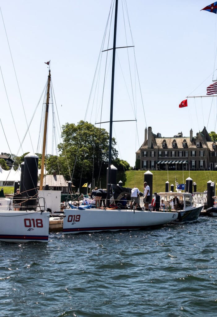 newport rhode island sailboat.