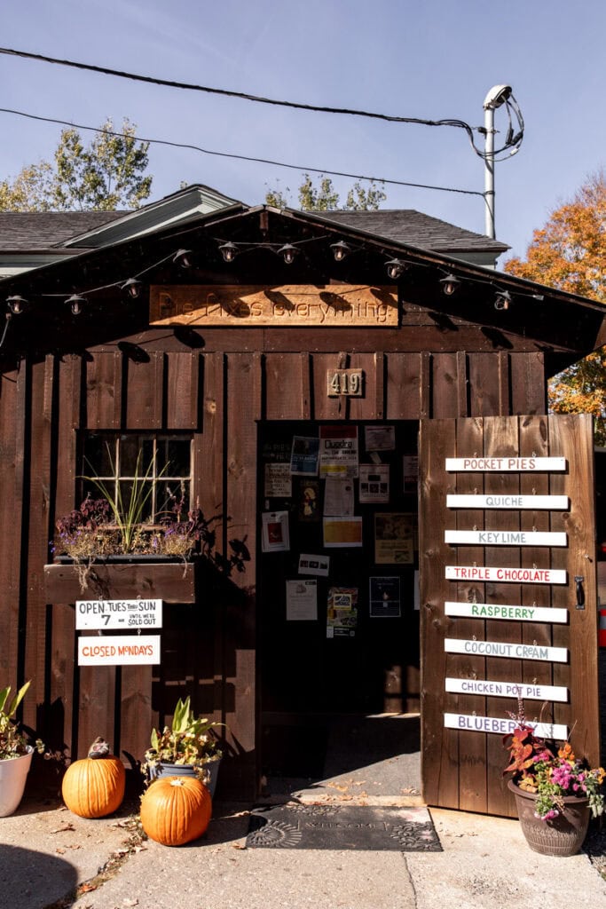 poorhouse pies underhill VT.