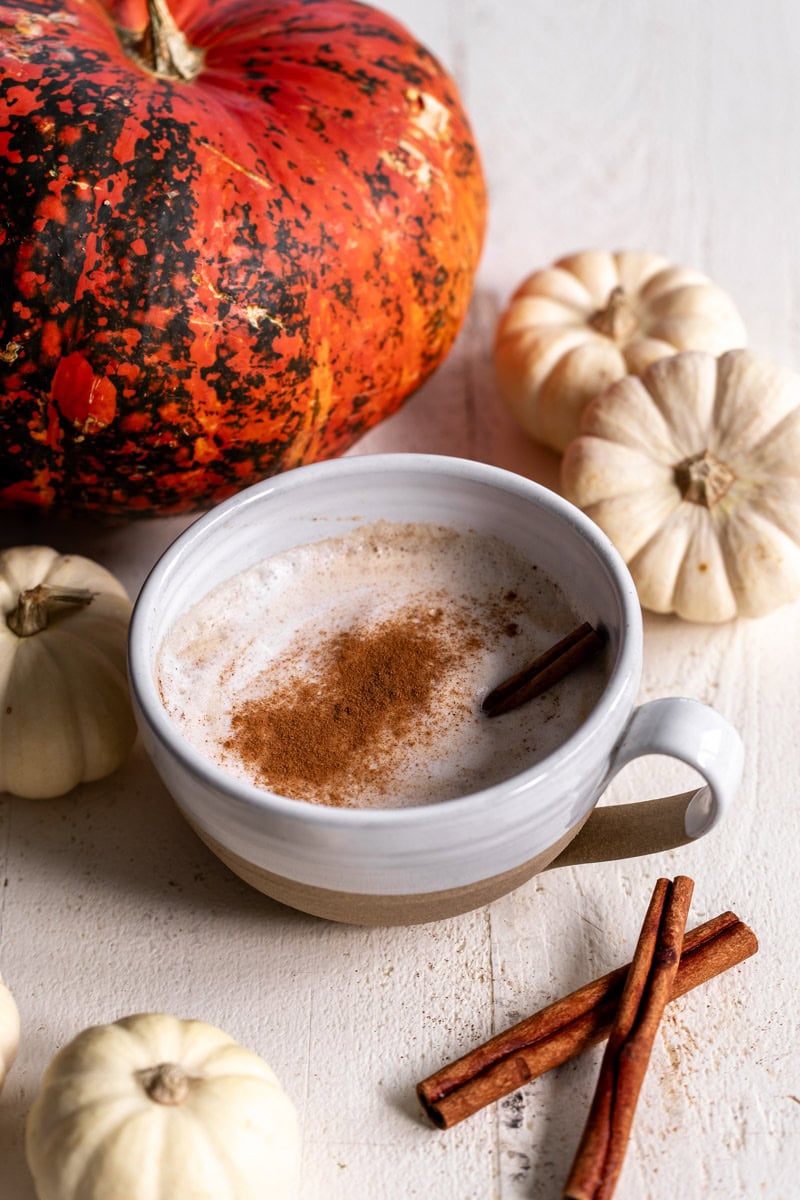 how to make real pumpkin spice syrup for lattes.