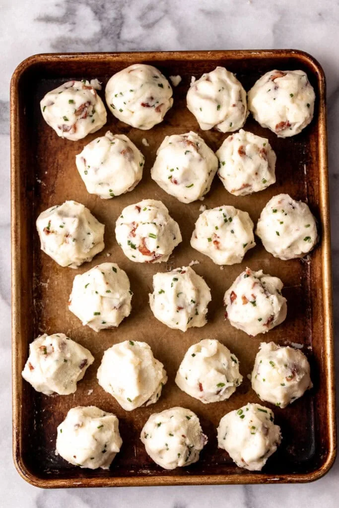 mashed potato croquette balls
