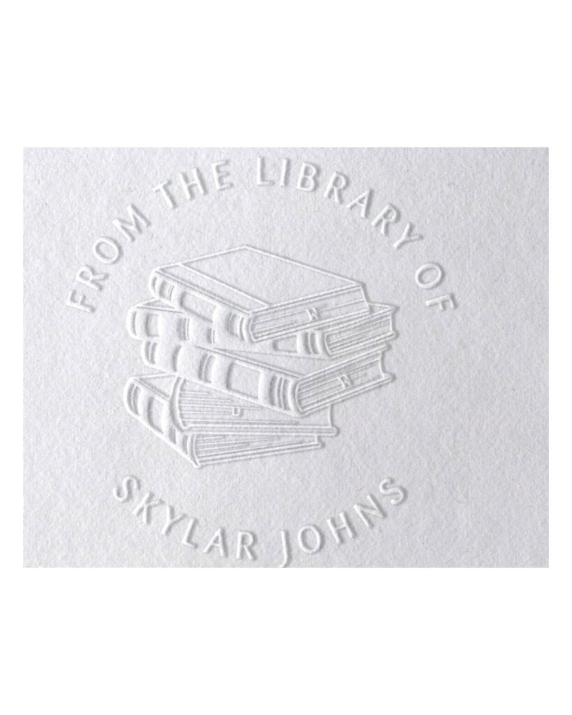 Custom Book Embosser.