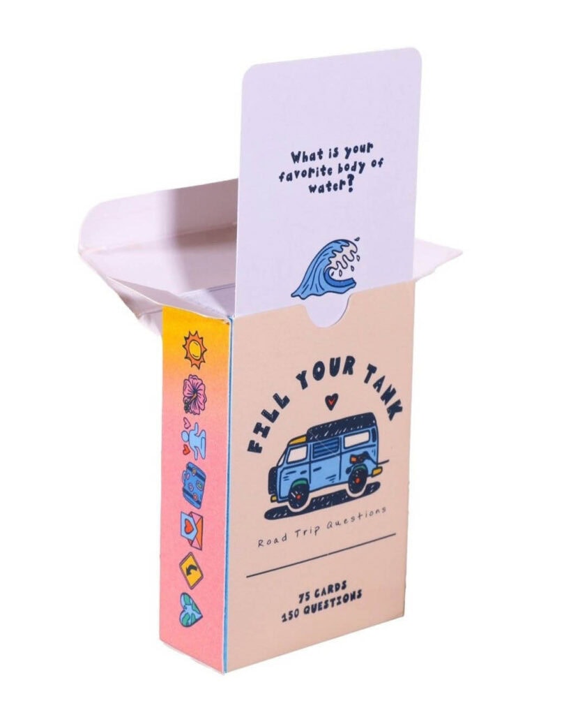 Fill Your Tank Road Trip Questions.