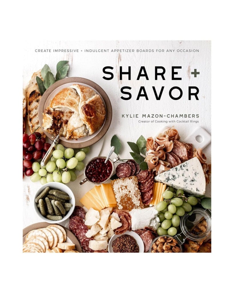 Share + Savor book