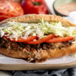 oyster mushroom po boy.