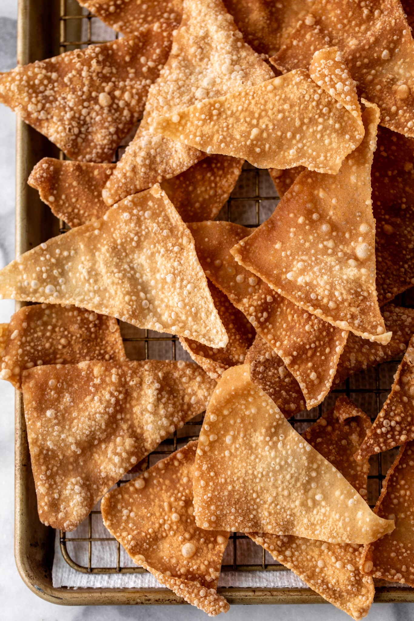 Crab Rangoon Wonton Nachos - Cooking with Cocktail Rings