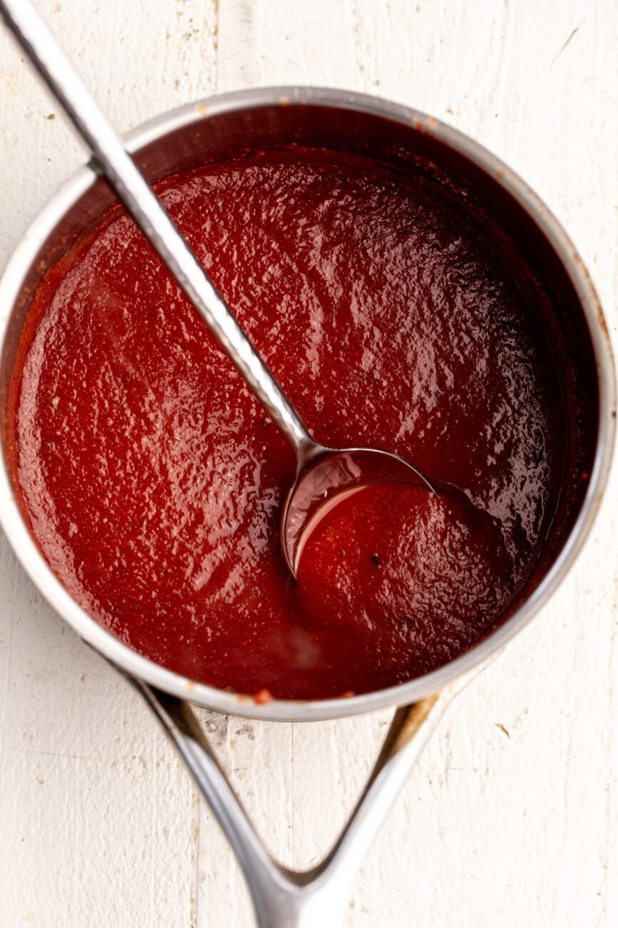 st. louis-style tomato pizza sauce.