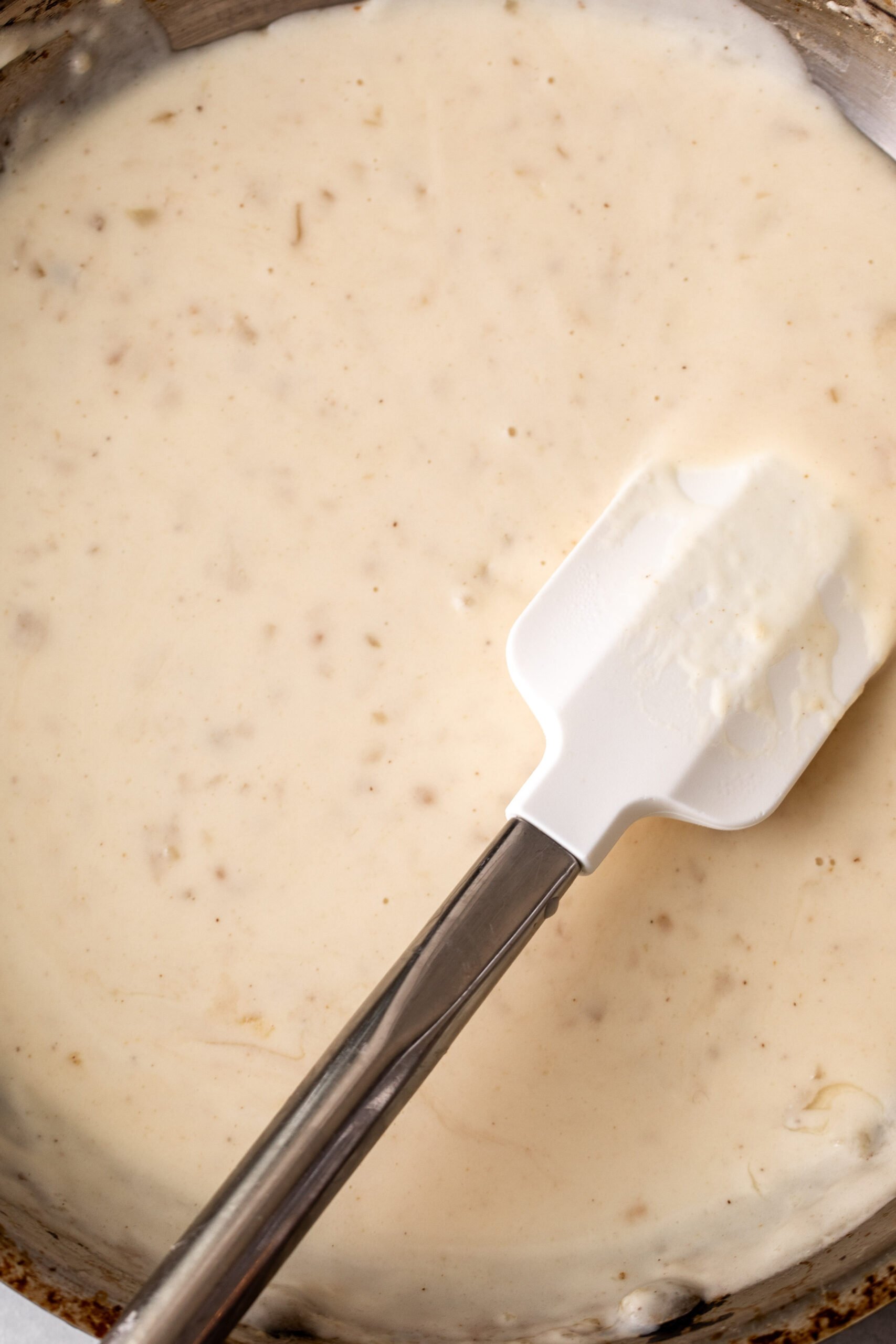 bechamel cream sauce.