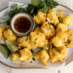 Golden Crispy Fried Cauliflower with Fish Sauce.