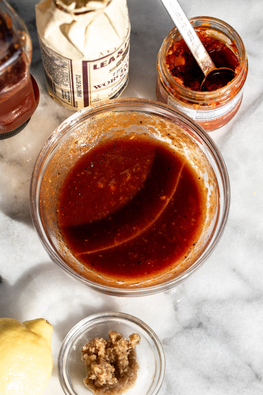 Calabrian chili cocktail sauce.