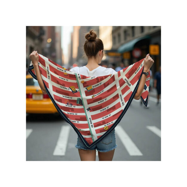 custom location etsy scarf.