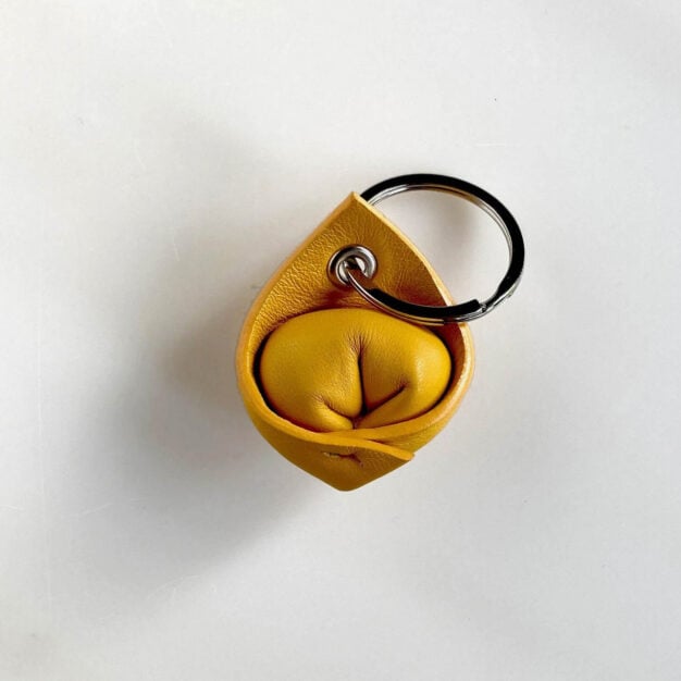 tortellini keychain.