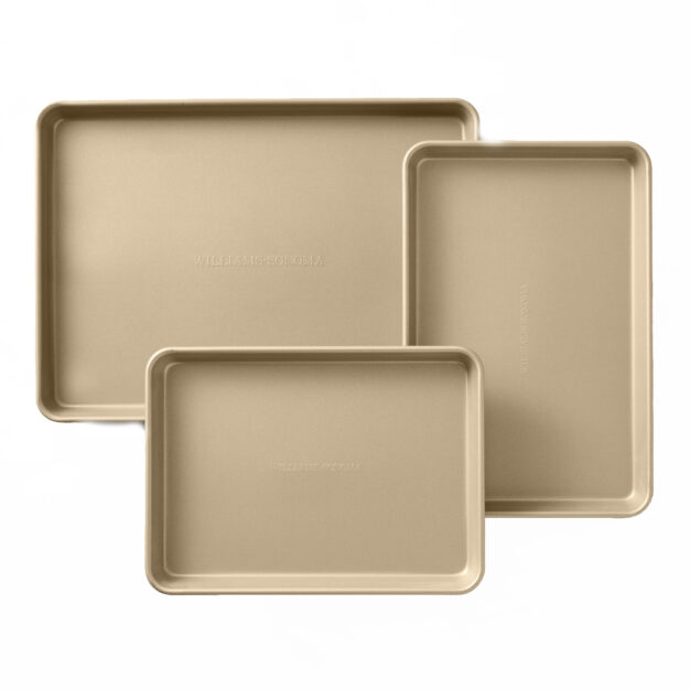 williams sonoma gold touch baking pans.
