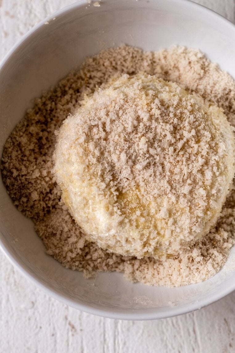 panko crusted breadcrumbs.