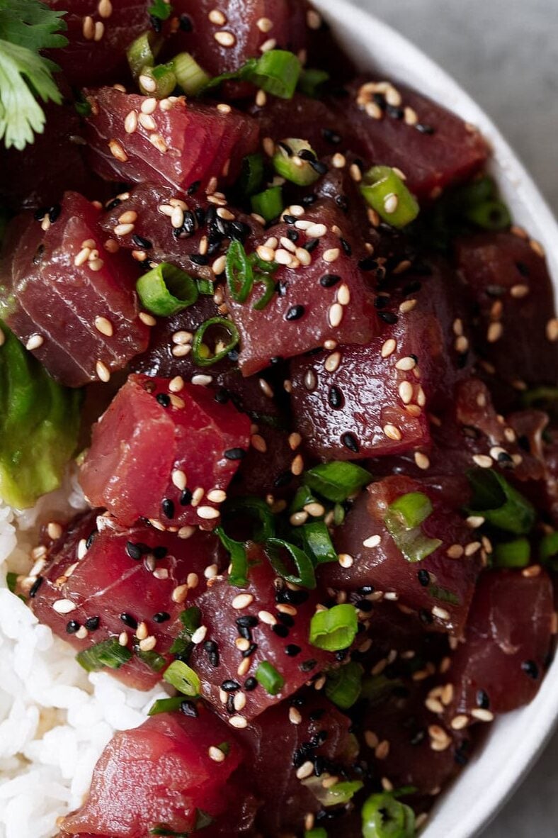 Ahi Tuna Poke recipe.