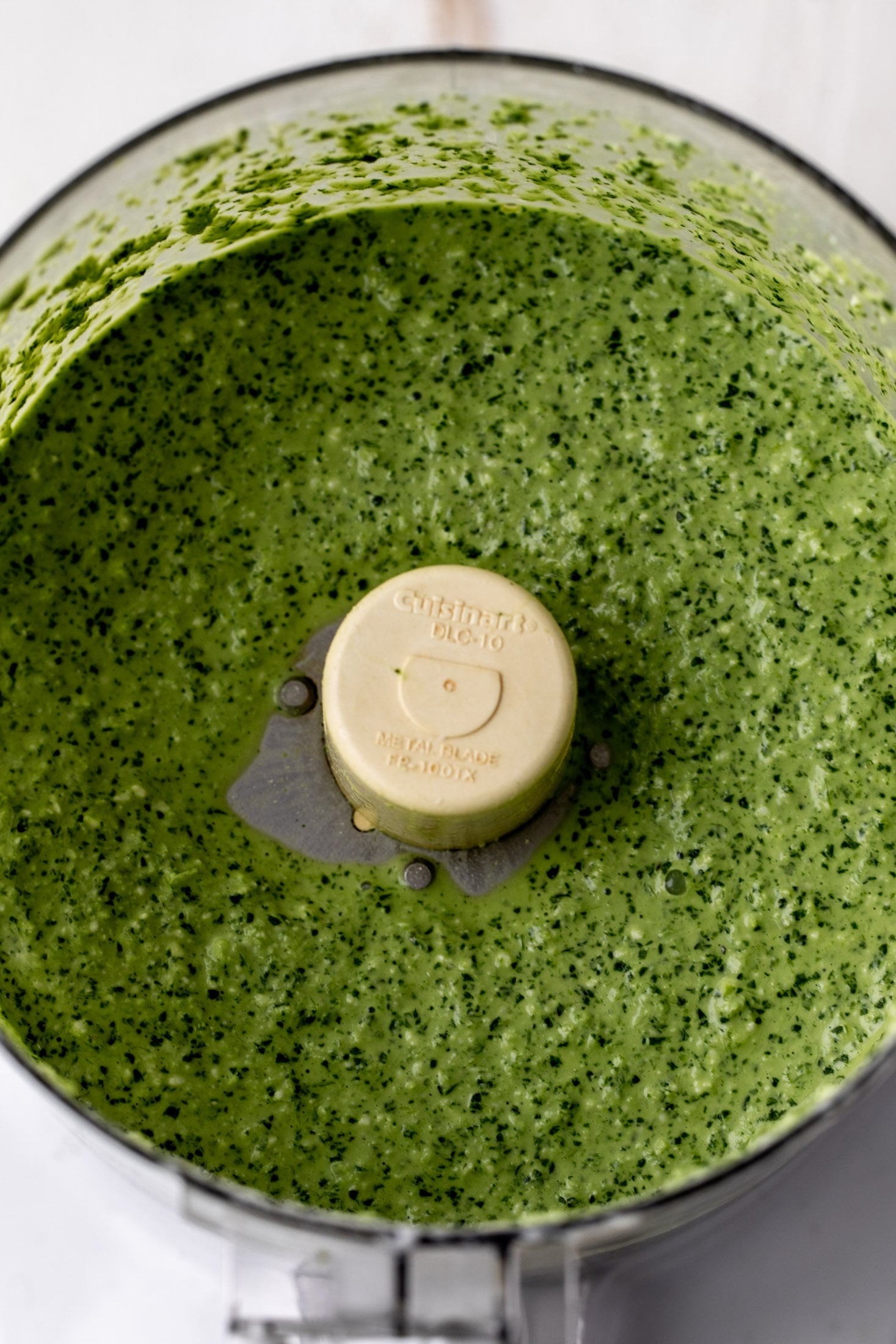 blended aji verde sauce.