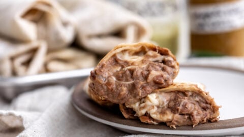 the best bean and cheese burrito freezer meal.