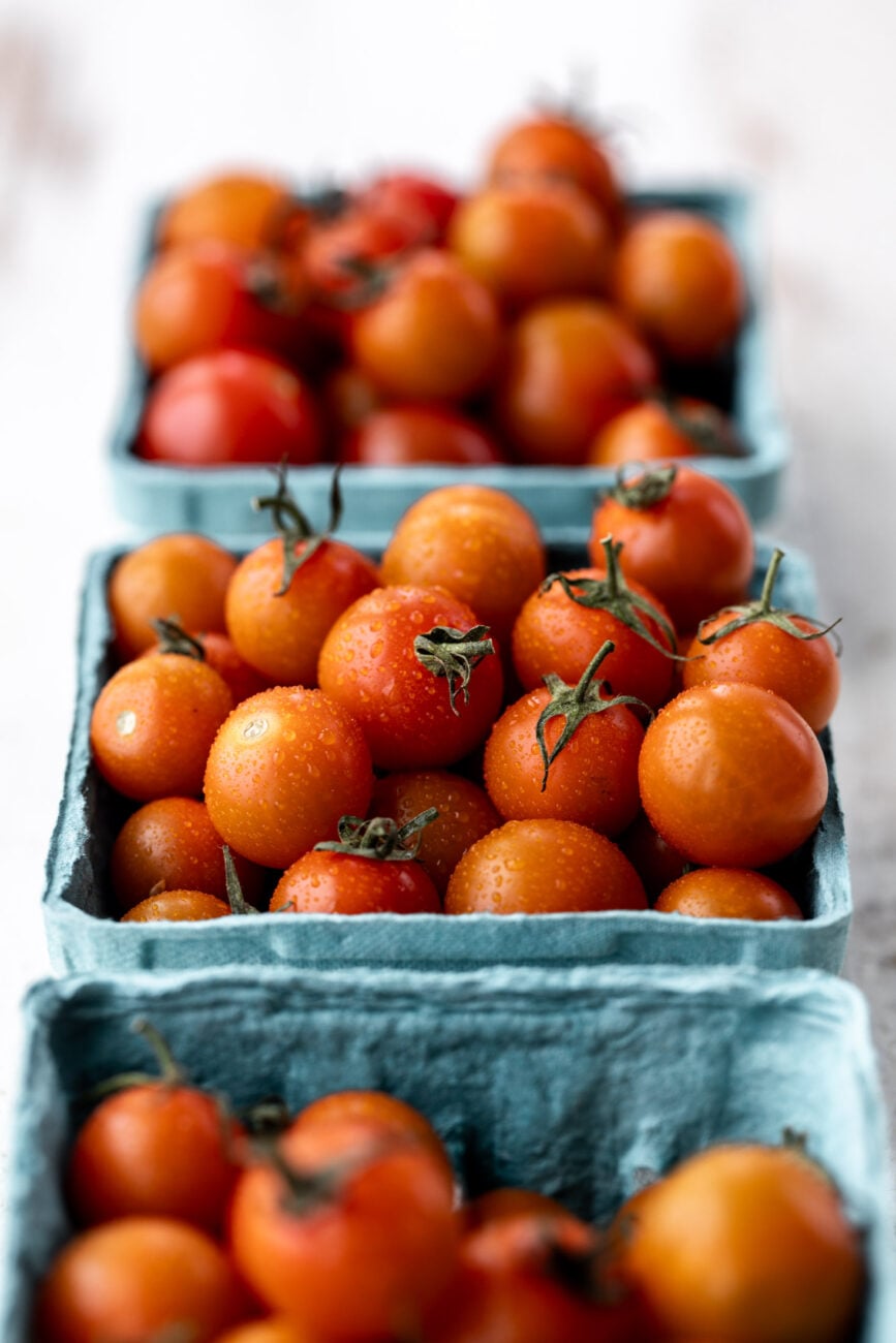 Sungold tomatoes from farmers market.